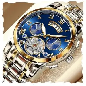 Multicolour Dial Analogue Men's Wrist Watch